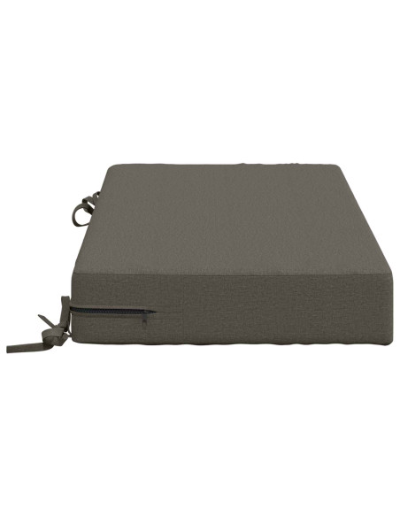 Cuscino per la seduta SOEST 100% Poliestere Grigio
