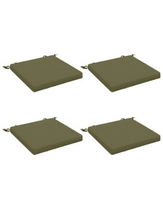 Cuscini per Sedia in 4 Pezzi SOEST 4 pz 100% Poliestere