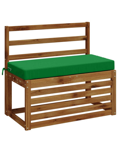 Cuscini per Panchina a 2 Pezzi SOEST 2 pz 100% Poliestere Verde