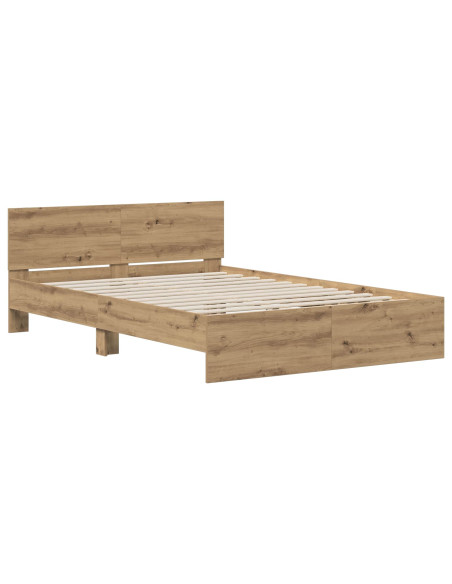 Struttura letto con testata Rovere Artigianale 160 x 200 cm