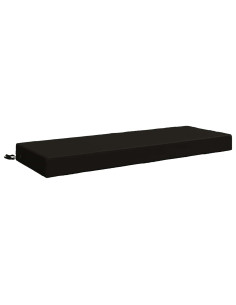 Cuscino per la seduta SOEST 100% Poliestere Nero
