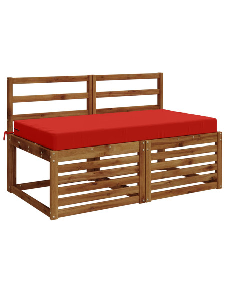 Cuscino per la seduta SOEST 100% Poliestere Rosso