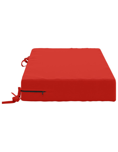 Cuscino per la seduta SOEST 100% Poliestere Rosso