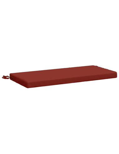 Cuscini per Panchina a 2 Pezzi SOEST 2 pz 100% Poliestere Rosso