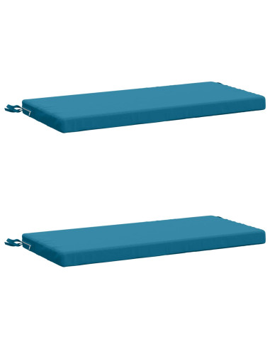 Cuscini per Panchina a 2 Pezzi SOEST 2 pz 100% Poliestere