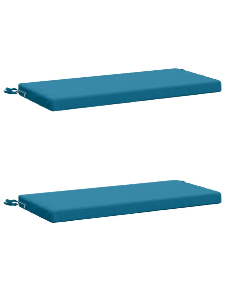 Cuscini per Panchina a 2 Pezzi SOEST 2 pz 100% Poliestere