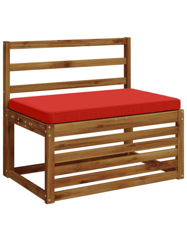 Cuscino per Panchina a 1 Pezzo VUGHT 100% Poliestere Rosso