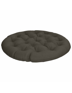 Cuscino per Sedia Papasan VIANEN 100% Poliestere Antracite