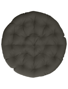 Cuscino per Sedia Papasan VIANEN 100% Poliestere Antracite 2