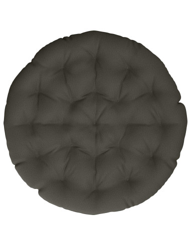 Cuscino per Sedia Papasan VIANEN 100% Poliestere Antracite