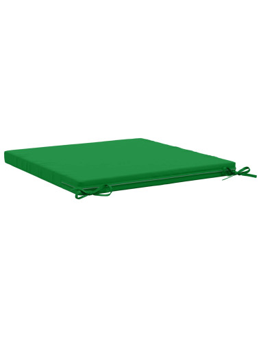 Cuscini per Sedia in 4 Pezzi SOEST 4 pz 100% Poliestere Verde