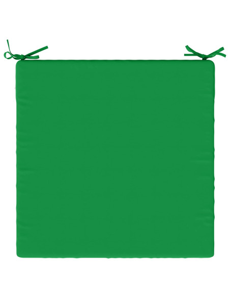 Cuscini per Sedia in 4 Pezzi SOEST 4 pz 100% Poliestere Verde
