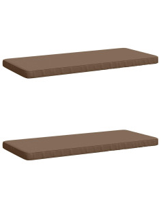 Cuscini per Panchina a 2 Pezzi VUGHT 2 pz 100% Poliestere