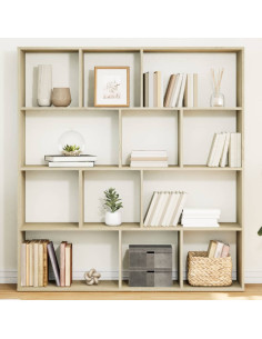 Libreria Rovere Sonoma 132x29x141,5 cm in Legno Multistrato
