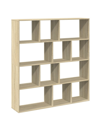 Libreria Rovere Sonoma 132x29x141,5 cm in Legno Multistrato
