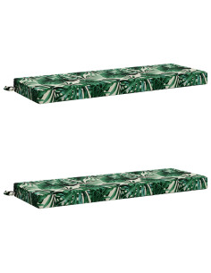 Cuscini per Panchina a 2 Pezzi SOEST 2 pz 100% Poliestere