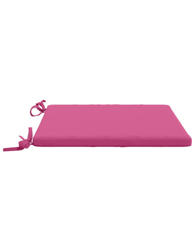 Cuscini per Sedia in 4 Pezzi SOEST 4 pz 100% Poliestere Rosa