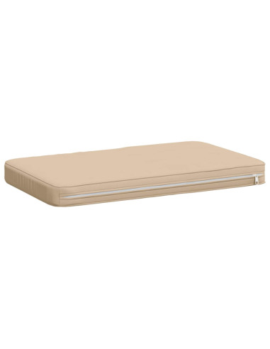 Cuscino per Panchina a 1 Pezzo VUGHT 100% Poliestere Crema
