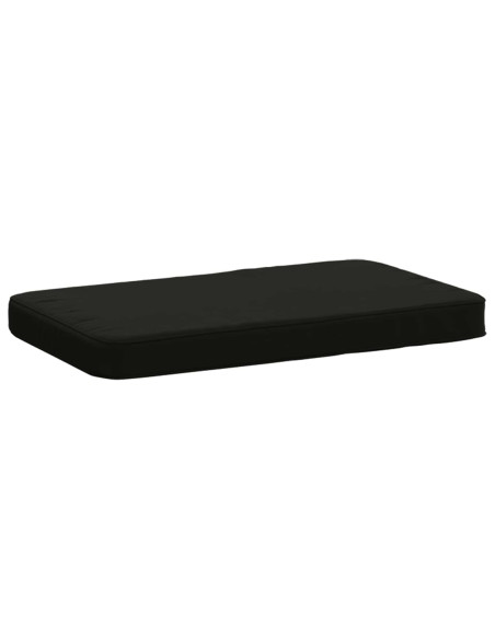 Cuscini per Panchina a 2 Pezzi VUGHT 2 pcs 100% Poliestere Nero