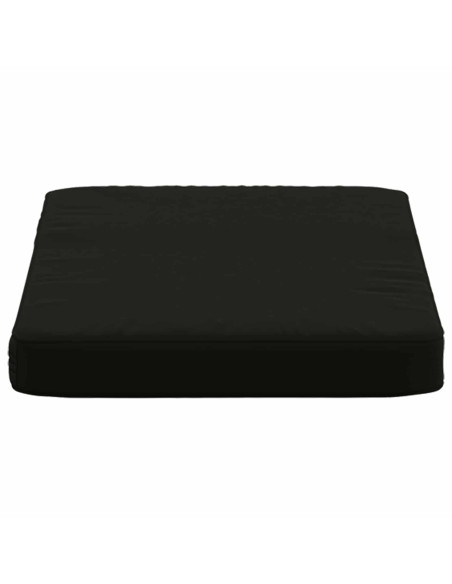 Cuscini per Panchina a 2 Pezzi VUGHT 2 pcs 100% Poliestere Nero