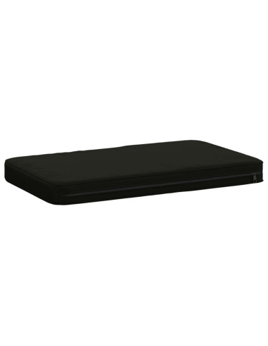 Cuscini per Panchina a 2 Pezzi VUGHT 2 pcs 100% Poliestere Nero