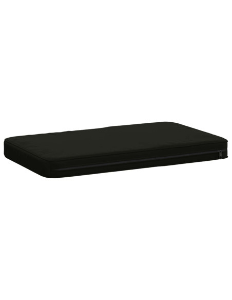 Cuscini per Panchina a 2 Pezzi VUGHT 2 pcs 100% Poliestere Nero