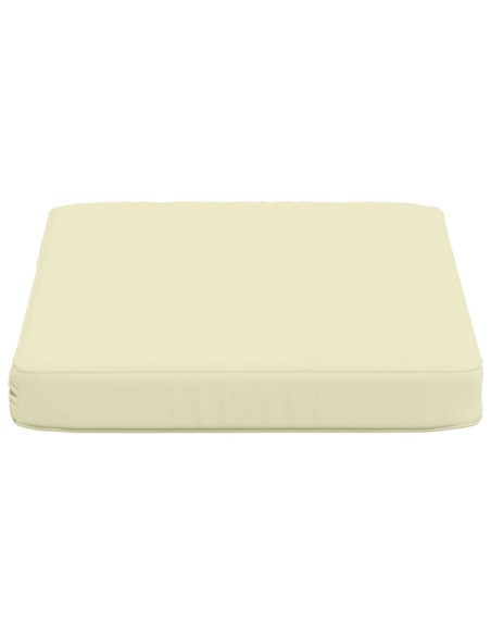 Cuscino per Panchina a 1 Pezzo VUGHT 100% Poliestere Crema