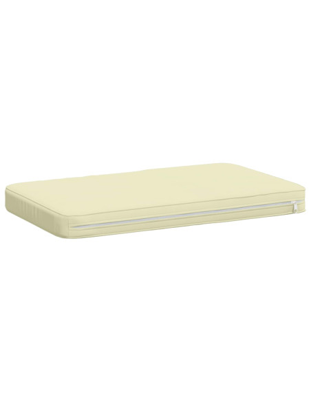 Cuscino per Panchina a 1 Pezzo VUGHT 100% Poliestere Crema