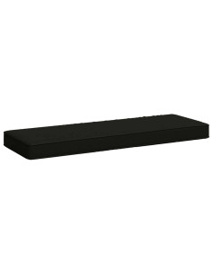 Cuscino per Panchina a 1 Pezzo VUGHT 100% Poliestere Nero