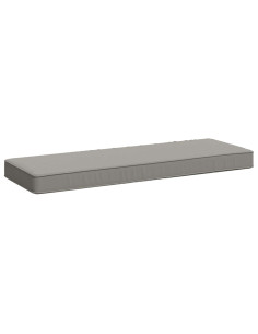 Cuscino per Panchina a 1 Pezzo VUGHT 100% Poliestere Grigio