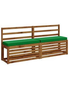 Cuscino per Panchina a 1 Pezzo VUGHT 100% Poliestere Verde 2