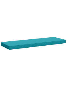 Cuscino per Panchina a 1 Pezzo VUGHT 100% Poliestere Turchese
