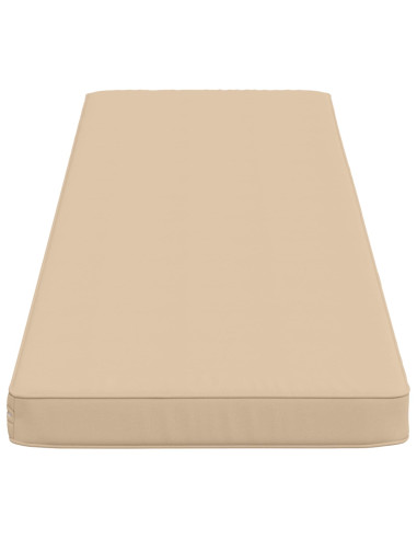 Cuscino per Panchina a 1 Pezzo VUGHT 100% Poliestere Crema