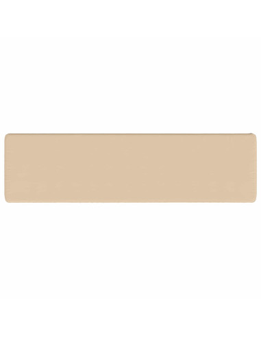 Cuscino per Panchina a 1 Pezzo VUGHT 100% Poliestere Crema