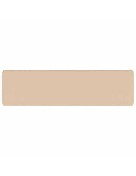 Cuscino per Panchina a 1 Pezzo VUGHT 100% Poliestere Crema