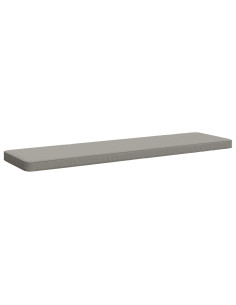 Cuscino per Panchina a 1 Pezzo VUGHT 100% Poliestere Grigio