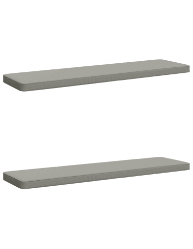 Cuscini per Panchina a 2 Pezzi VUGHT 2 pz 100% Poliestere
