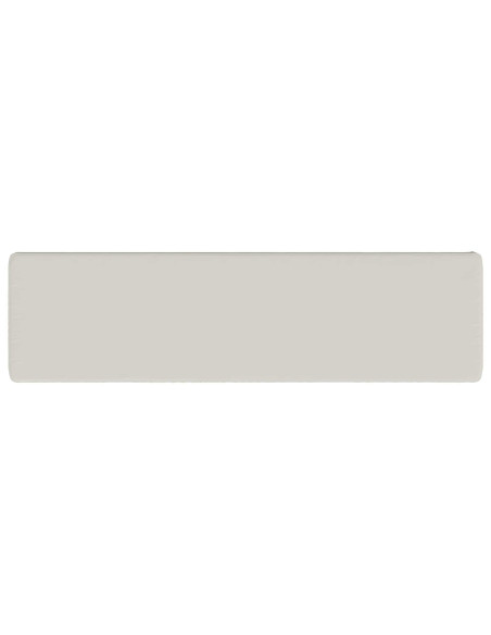 Cuscino per Panchina a 1 Pezzo VUGHT 100% Poliestere Bianco