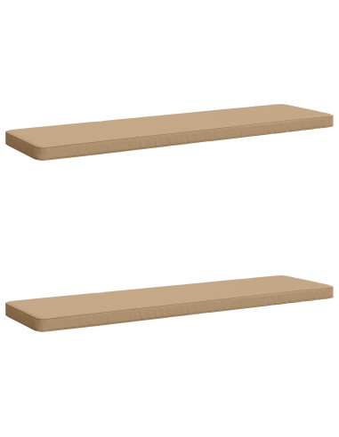 Cuscini per Panchina a 2 Pezzi VUGHT 2 pz 100% Poliestere