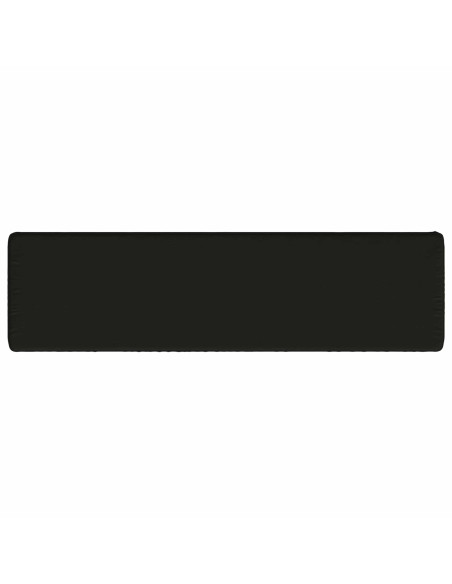 Cuscino per Panchina a 1 Pezzo VUGHT 100% Poliestere Nero