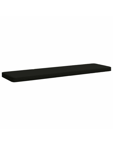Cuscini per Panchina a 2 Pezzi VUGHT 2 pz 100% Poliestere Nero