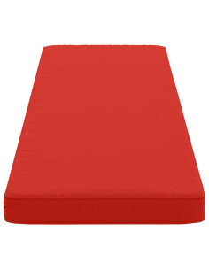 Cuscino per Panchina a 1 Pezzo VUGHT 100% Poliestere Rosso 2