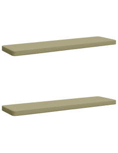 Cuscini per Panchina a 2 Pezzi VUGHT 2 pz 100% Poliestere