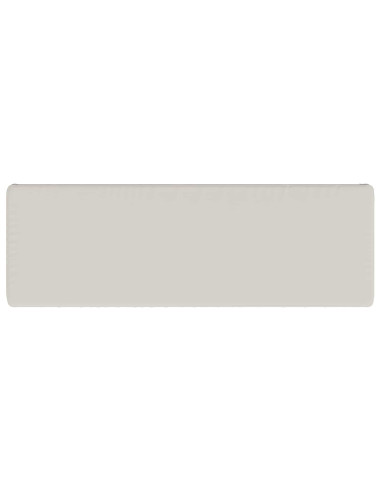 Cuscino per Panchina a 1 Pezzo VUGHT 100% Poliestere Bianco
