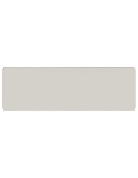 Cuscino per Panchina a 1 Pezzo VUGHT 100% Poliestere Bianco