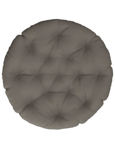 Cuscino per Sedia Appesa VIANEN 100% Poliestere Grigio 2