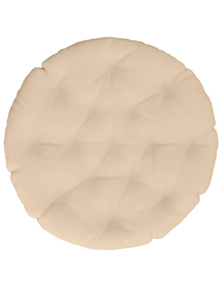 Cuscino per Sedia Appesa VIANEN 100% Poliestere Crema