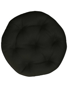 Cuscino per Sedia Appesa VIANEN 100% Poliestere Nero 2