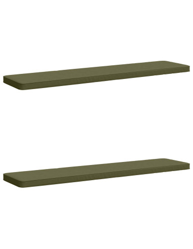 Cuscini per Panchina a 2 Pezzi VUGHT 2 pz 100% Poliestere