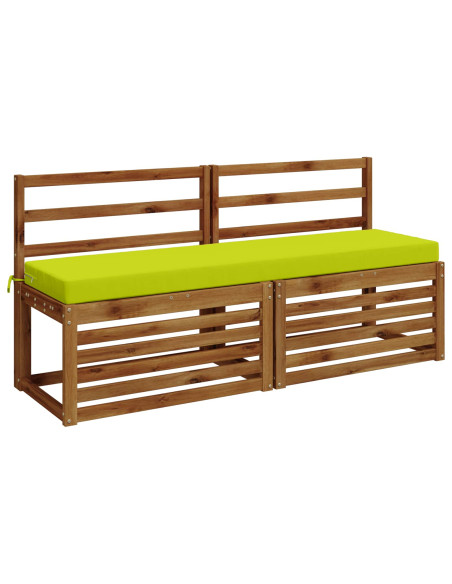 Cuscini per Panchina a 2 Pezzi SOEST 2 pz 100% Poliestere